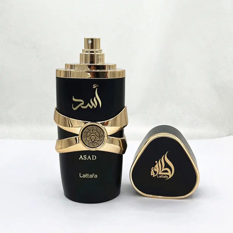 Black Men Perfume 100ml original luxury ASAD Long Lasting Perfume for women wholesale Dubai Arabic perfume