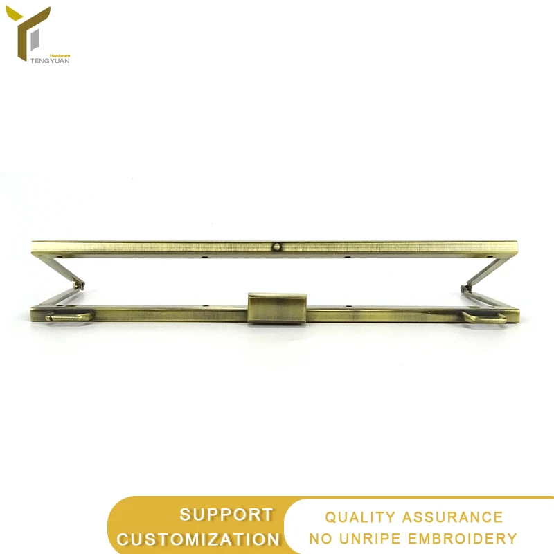 Bronze Bag Frame Closure Hardware Kiss Lock Frames Metal Purse Handbag Frames 21.5*7.5cm