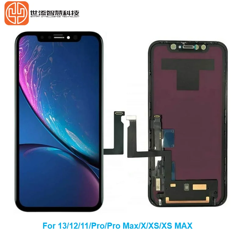Mobile Phone Lcds Projection Screen For Iphone 13/12/11/Pro Max/Pro/X/XS/XS Max/XR  One Stop Service For Retailers  Phone Stores