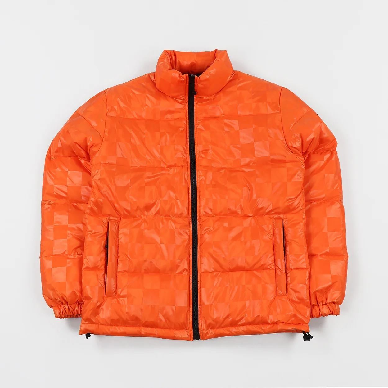 Популярное мужское зимнее пуховое пальто, стеганая куртка, верхняя одежда на молнии, пузырьковая куртка