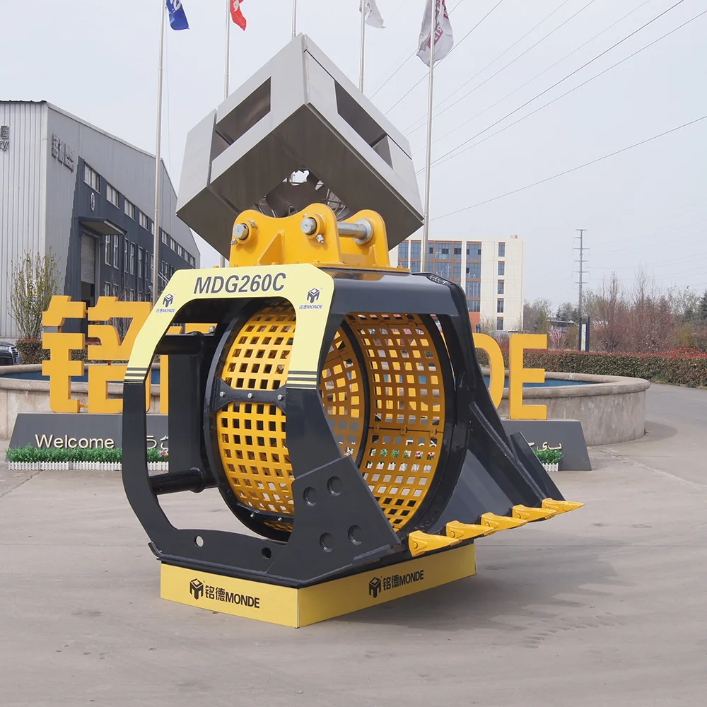 Оптовая продажа прочное ротационное просеивание экскаватора