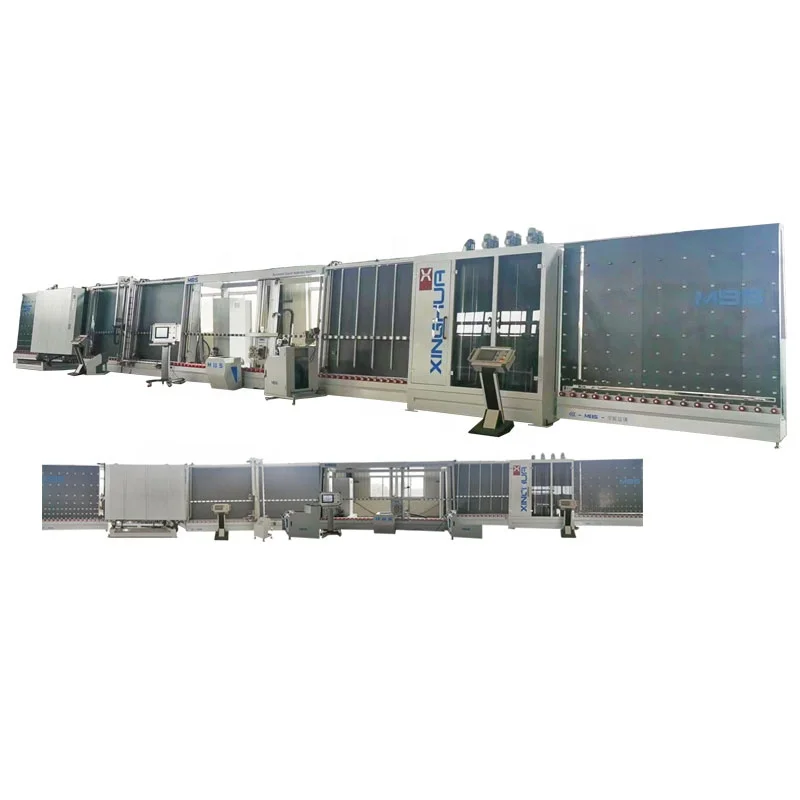 MBS high speed  vertical insulating glass production line for warm edge spacer application Hermetic Double glazing DVH