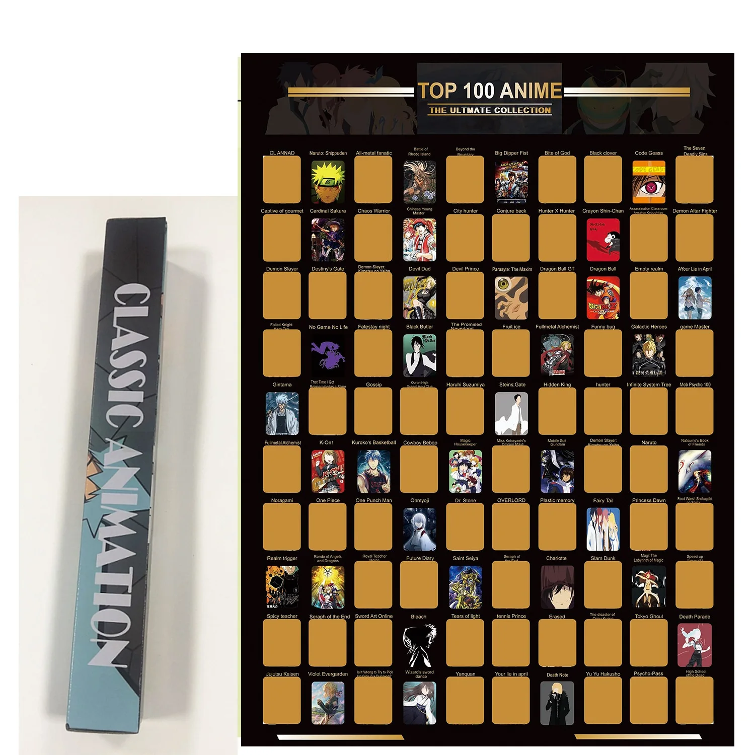 Delightfully Easy To Scratch Bucket List Top 100 Movies Scratch Off Movie Poster