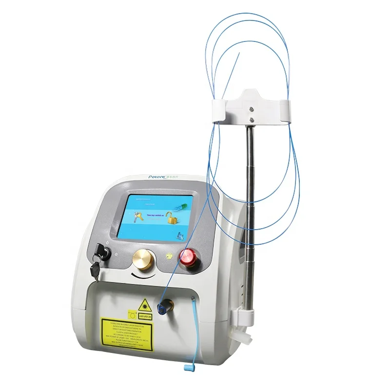 Potent Medical 980nm diode laser vascular removal Diode laser System For vascular