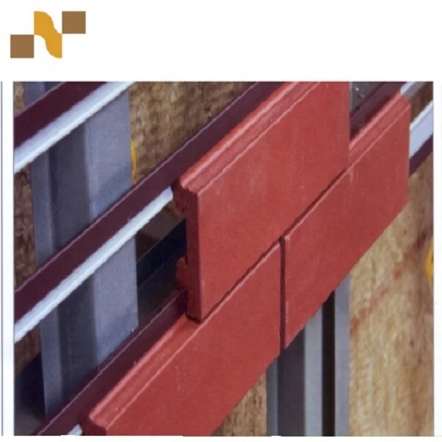 
klinker brick slip exterior wall facade Fire Brick 