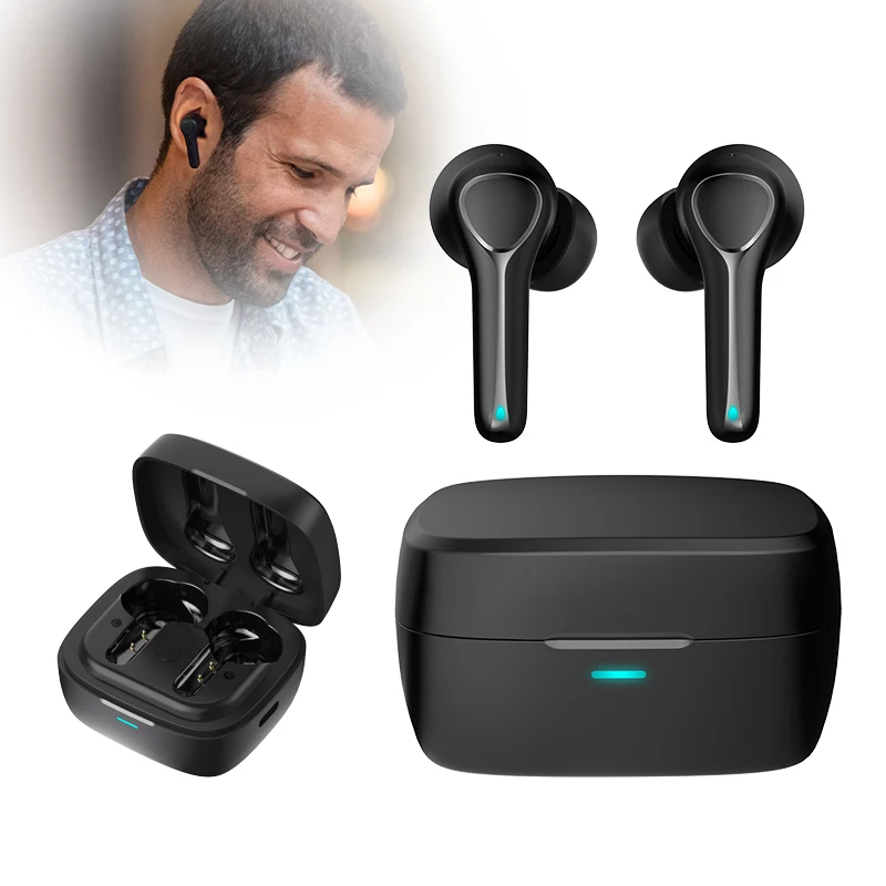 Good Quality Waterproof Type-c Wireless Headphones Sports Super Bass In Ear Earphone Manufacturer