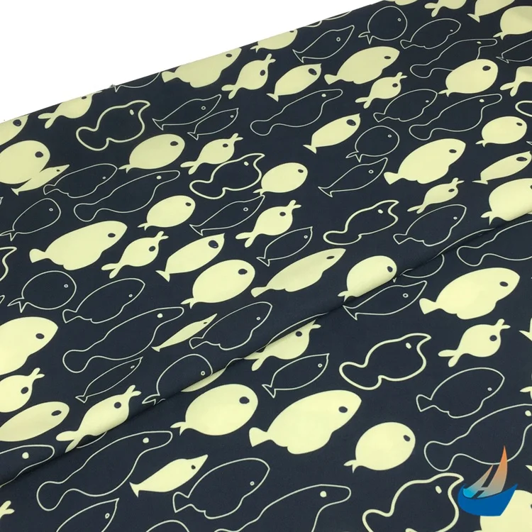 
High demand export products 100 recycled polyester waterproof fabric 