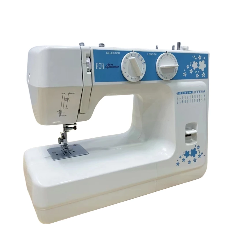 24 stitches durable Multi-Function domestic sewing machine with  aluminum body plastic cover for home sewing good quality 6224