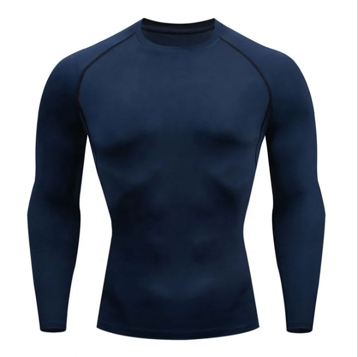 2021 Wholesale Men Sports Gym Fitness Compression Shirt
