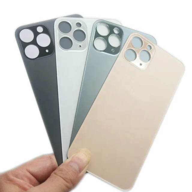  Стеклянная задняя крышка YWangSen с большим отверстием для iPhone11 12ProMax