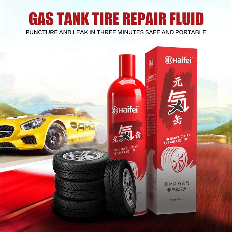 XE 950ml Tire Repair Tools Anti Puncture Liquid Tyre Sealant Automatic Automobile Tire Repair Liquid
