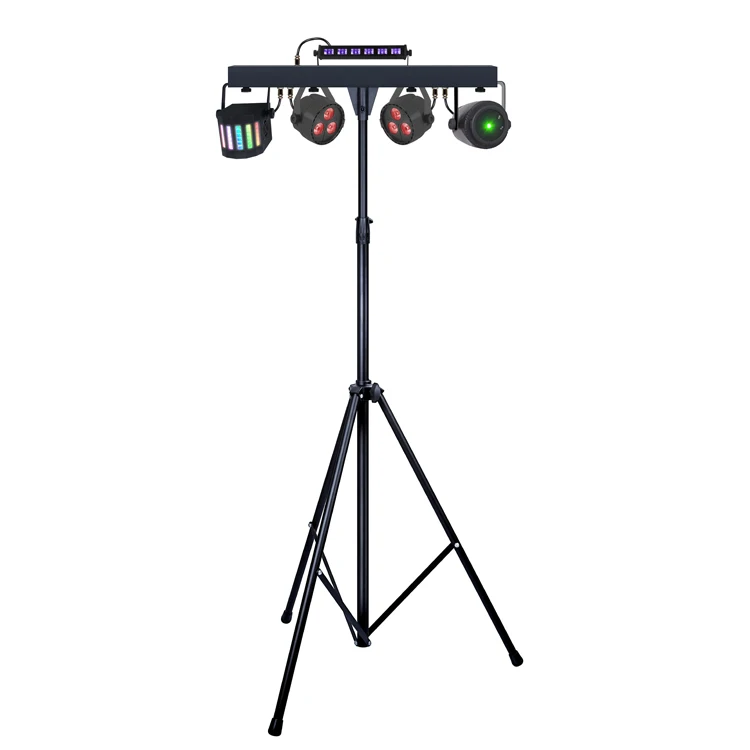 
NEW DMX512 Multifunction Strobe BALL LED Par Laser LED Stage Disco Lighting 