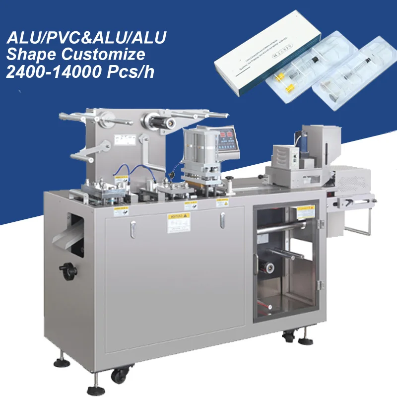 Fully Automatic Medical Syringe Injection Ampoule Blister Packing Machine