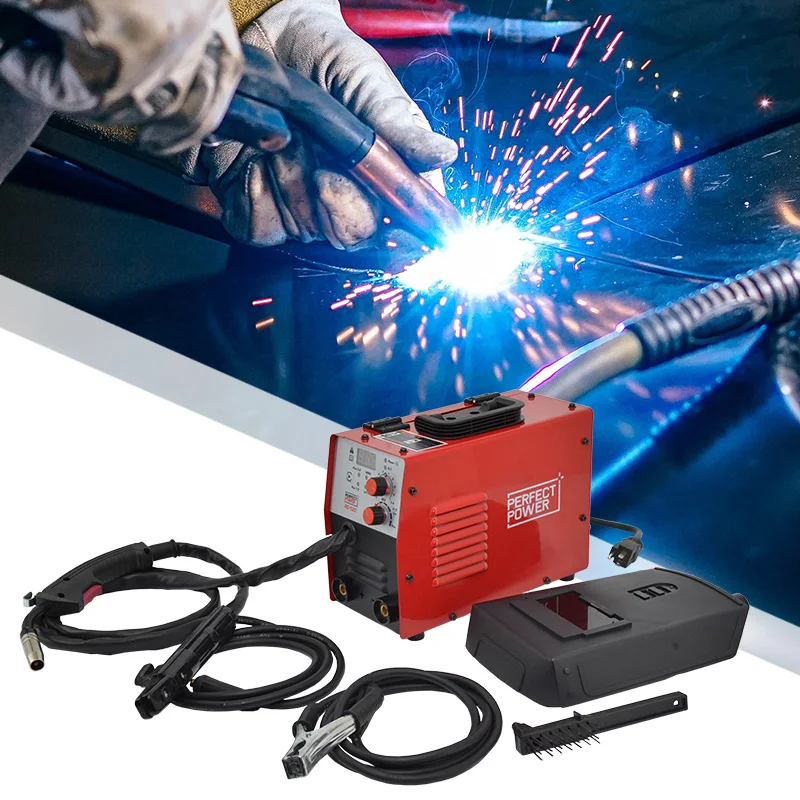 4 в 1 mig tig mma сварочный аппарат без газа mig/mma/lift 120 amp 220v Сварочные аппараты инвертор дуговой сварки