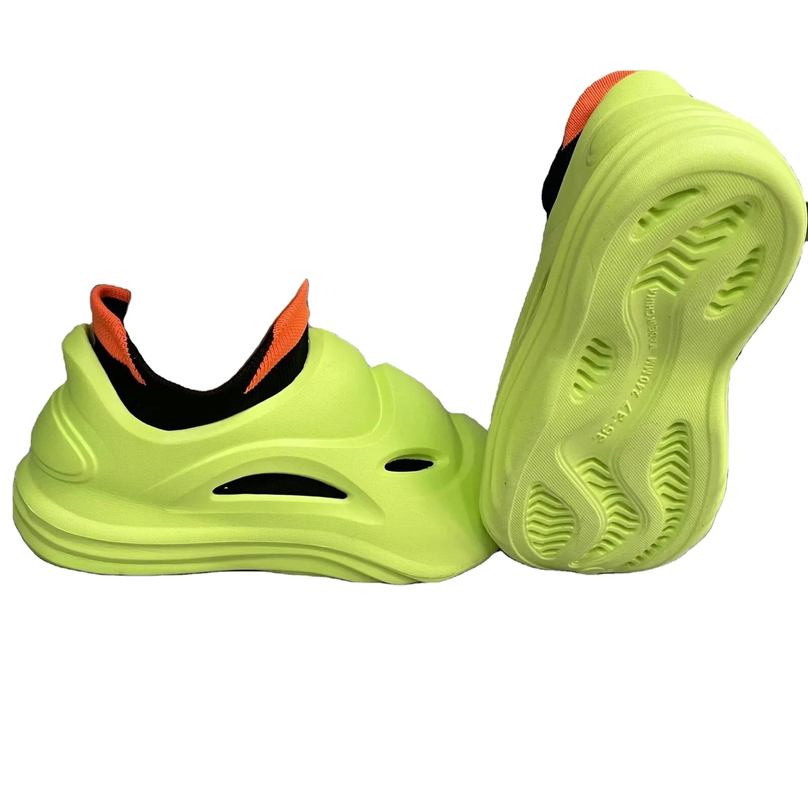 Designer Eva Sandals Plastic Custom Slippers Slides High Quality Mens Foam Runner Shoes