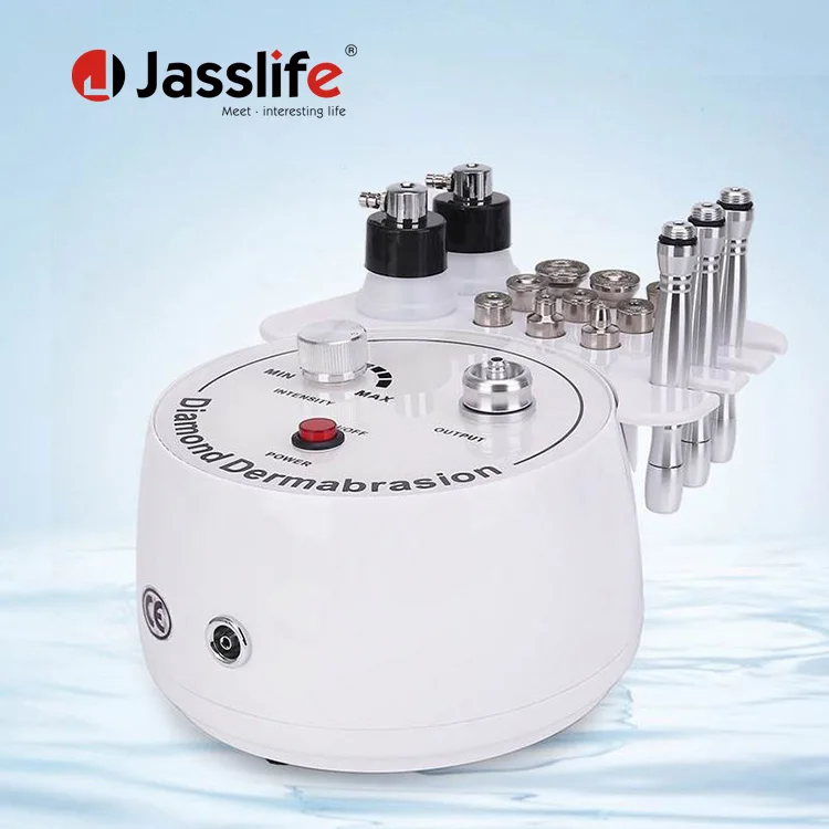 Jasslife 3 in 1 Microdermabrasion Cleaning And Moisturizing Equipment Remove Blackhead Exfoliating Microdermabrasion Machine