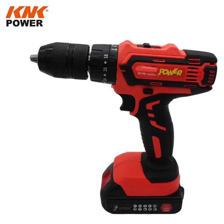 Durable 20V Screwdriver 18V Cordless Impact Drill Rechargeable Lithium Battery Charger Multi Wireless Electric Tools