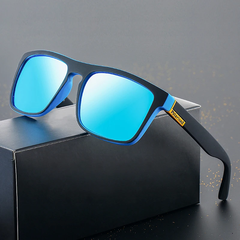 731 Cheap Personality Frame Square Gentlemen Soft PC Polarized Sunglasses