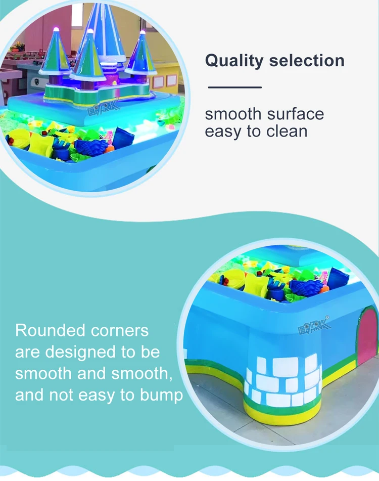 Indoor Educational Game Zoo Play Sand Art Table Magic Sand Table For Children