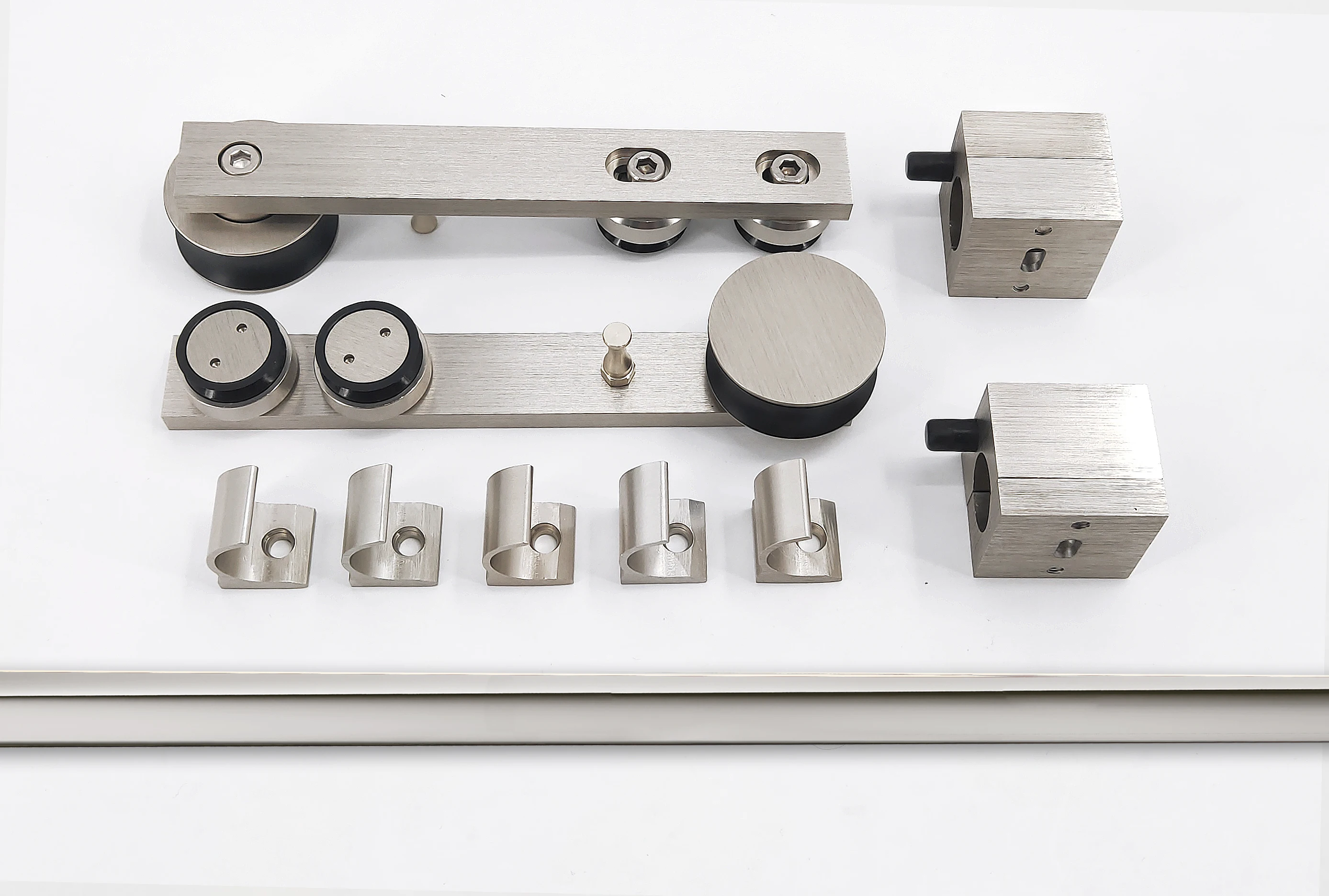 DIY Factory prices sliding glass door fitting set sliding hardware for glass door system