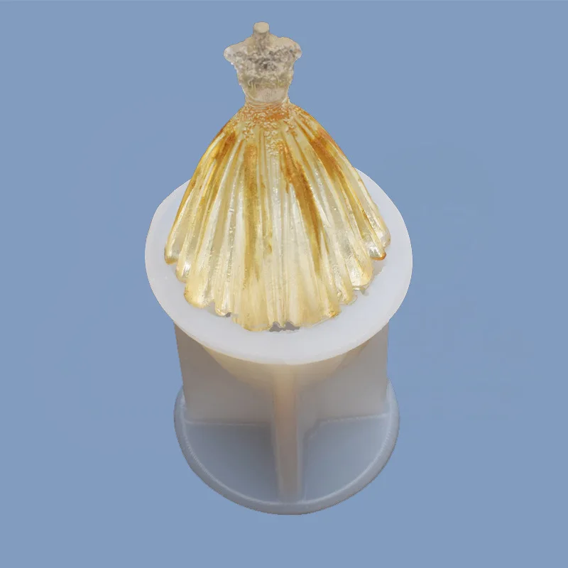 Wedding Dress Skirt Silicone Molds for DIY