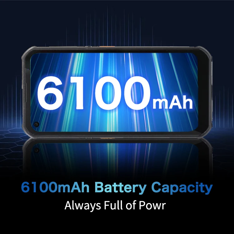 Phonemax NFC GSP Android fingerprint 6.088inch Big battery military industrial outdoor ip68 Atex explosion-proof rugged phone