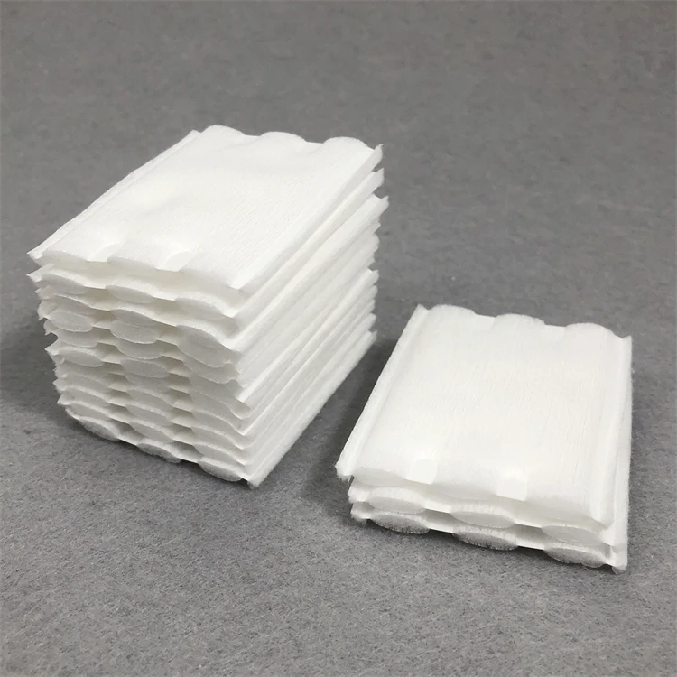 Comfort Biodegradable 100% Pure Organic Cotton Makeup Remover Pads Cotton Absorbent Pad