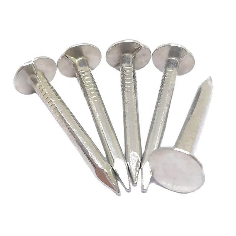 E.g 1 1/4 Wire Weld Coil Roofing Clout Nails for Pallet 114 Weld Coin Nails