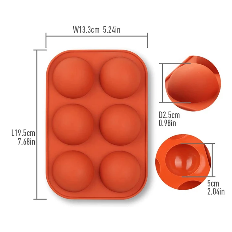 custom sphere fondant silicone resin molds , resin silicon candle / cake / chocolate / soap mold making for concrete