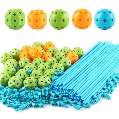 Fort Building Kits DIY Tent for Kids 3D Splicing Toy Castle Den Construction Fort Tunnel Tent Toy