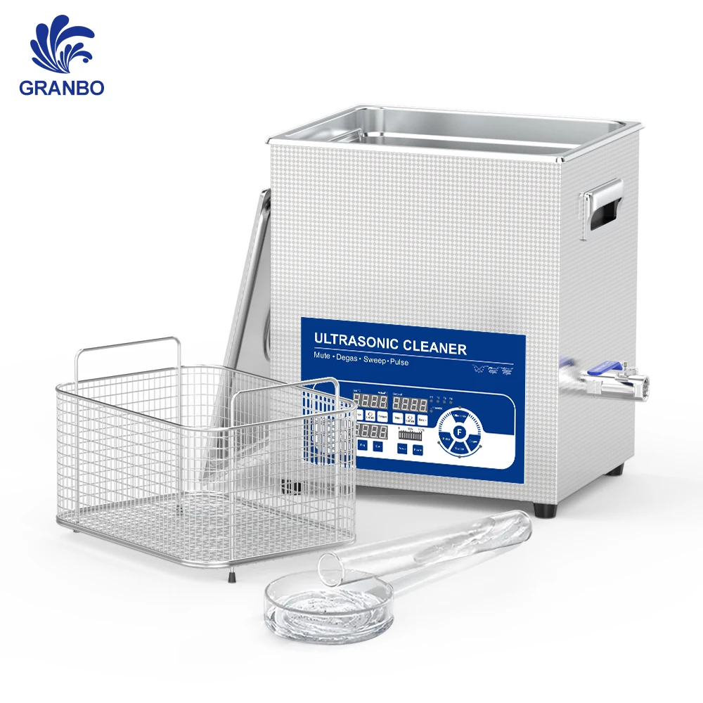 High-Frequency 80KHz 120KHz Silent Multi-Functional Ultrasonic Cleaner Electric-powered for Car Hotel RV Lab & Clinic Use