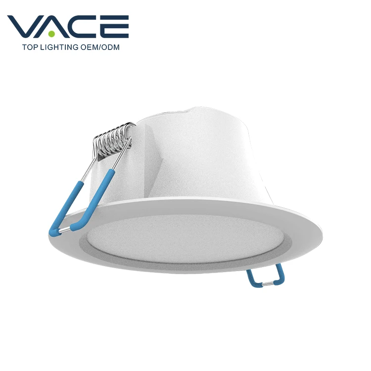 VACE Aluminum Cover SMD Round Dimmable Recessed 3 5 watt CCT Led Downlight