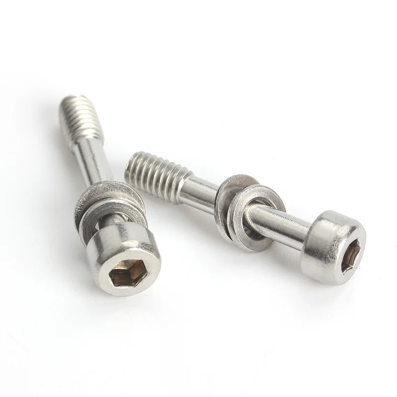 Hexagon Socket Head Cap Assembly Screws With Plain Washer And Spring Washer Combination Screw