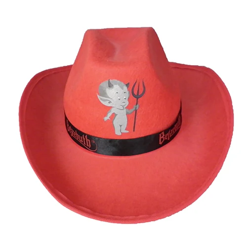 High Quality Elegant American Pink Cowboy Hat