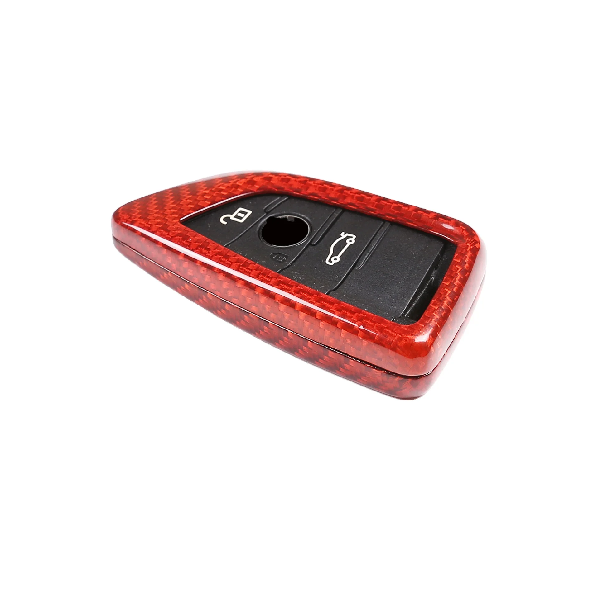  Universal Suitable For BMW Blade Type Carbon Fiber Car Key Case Shell