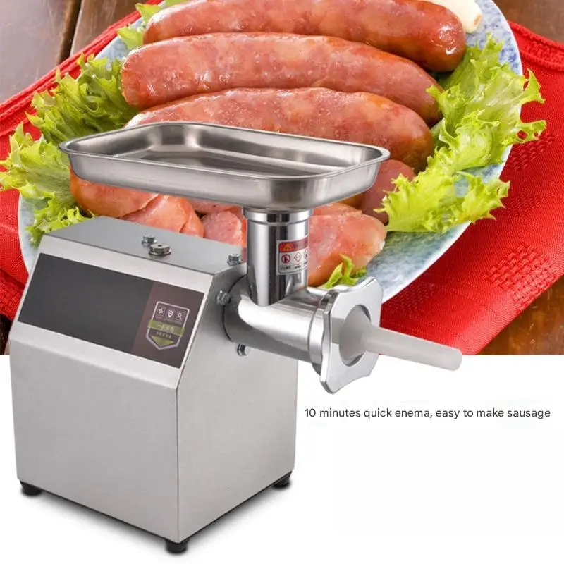 New electric meat grinder multifunctional large capacity storage box meat grinder