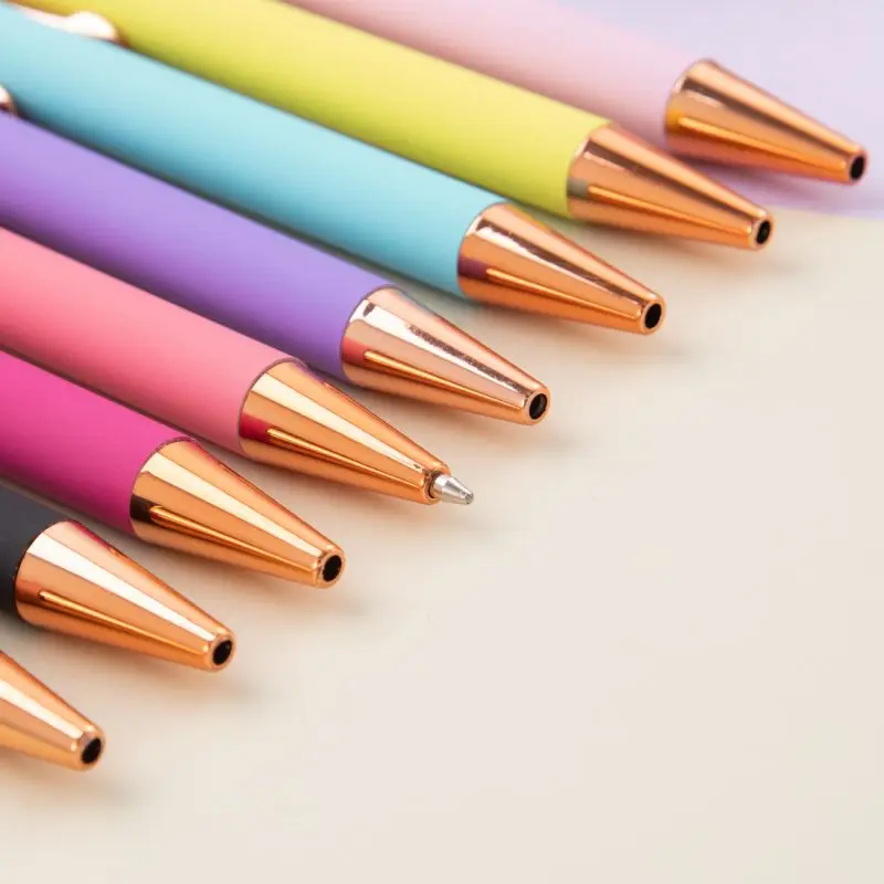 WG311 Wholesale Customizable Logo Advertise Ballpoint Pen Ballpen Luxury Printed Screen Print Branded Promotion Gift Custom Pens