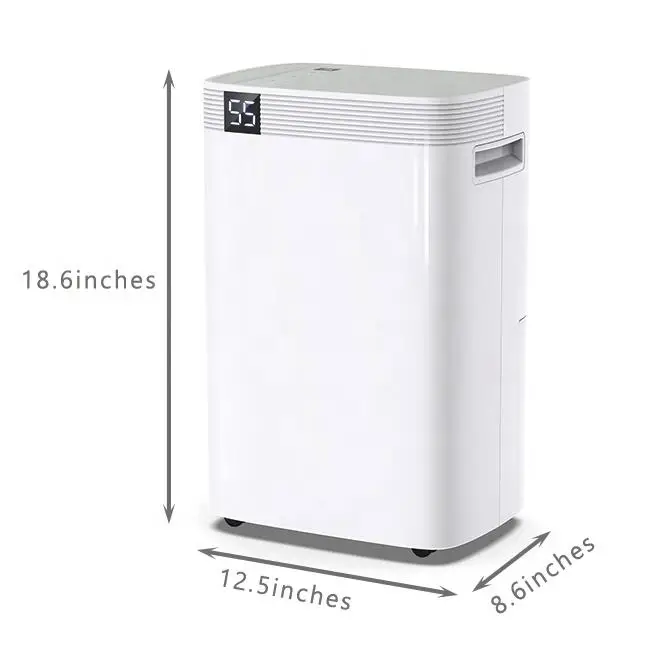 28l/Day Portable Mini Airpurifire Dehumidifier Small Dehumidifier Digital Display For Wet Weather