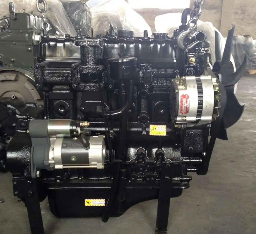  Готово к отправке 37kw 50HP с водяным охлаждением Рикардо 4 цилиндр 490 небольшой стационарный морской дизельный