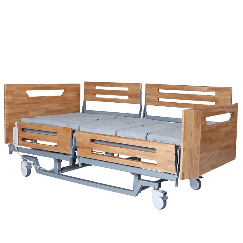 integral lifting premium electric hospital bed with toilet for elder