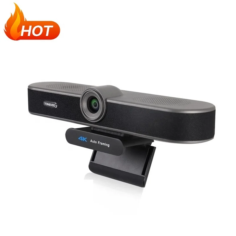 4K USB Webcam Computer Conference Webcam with Microphone and Speaker web camera 4k