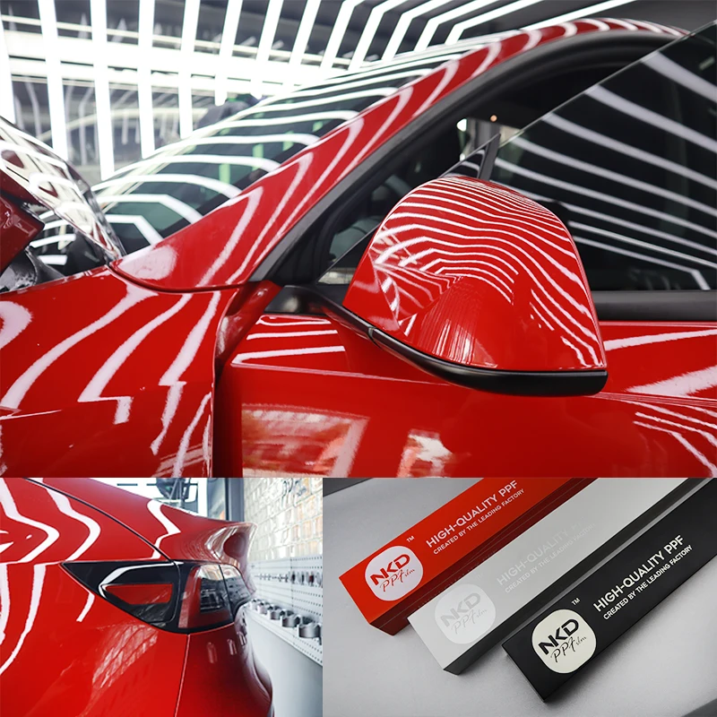 NKODA vehicle gloss invisible hydrophobic full Glossy Car paint protection transparent bar TPU PPF auto paint protective film