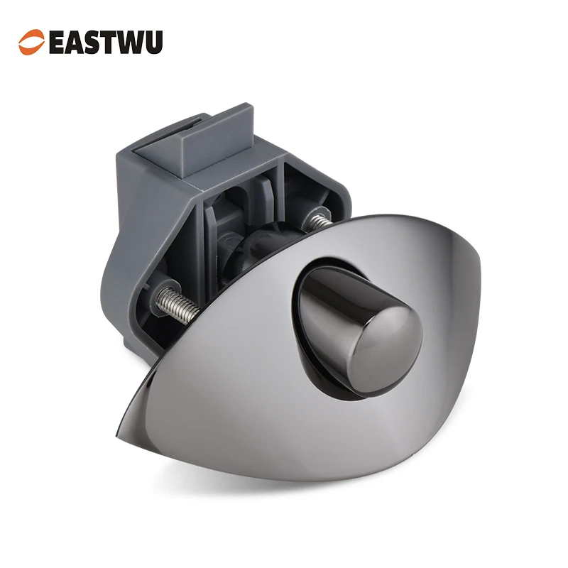 Half moon push lock latch for Motorhome caravan RV travel trailer boat Cabinet
