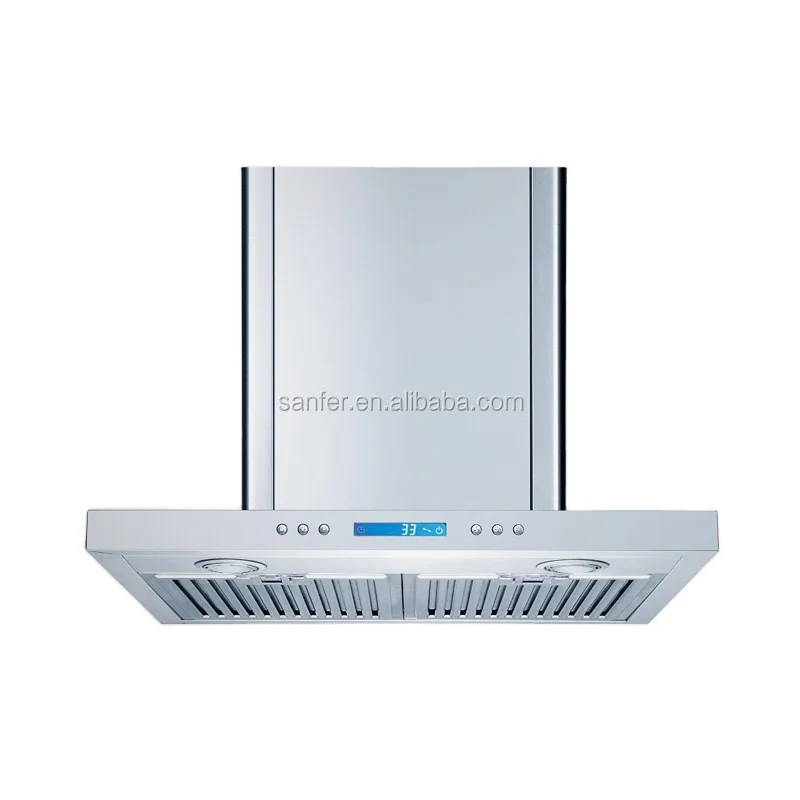 SANFER 3 Layers Baffle Filters Cooker Chimney Hood