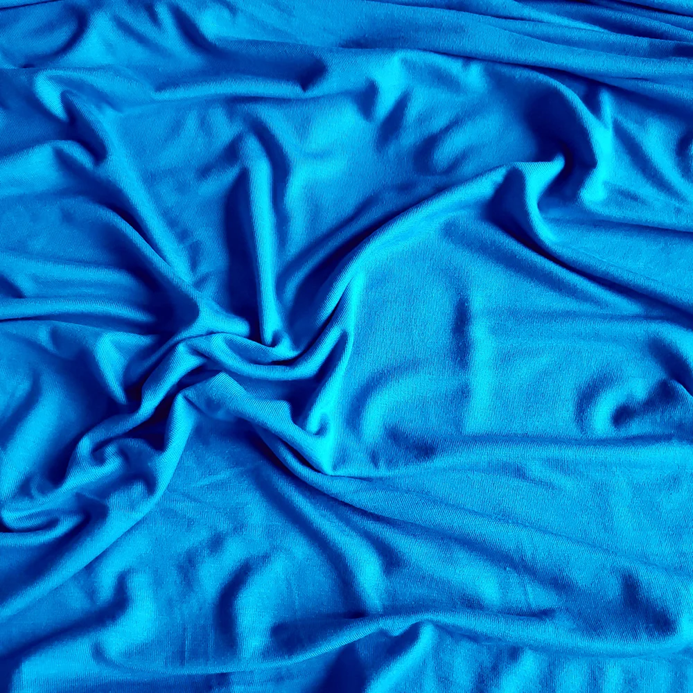 
Factory Wholesale Stock 96% Rayon 4% Spandex Super Soft Single Jersey Fabric 