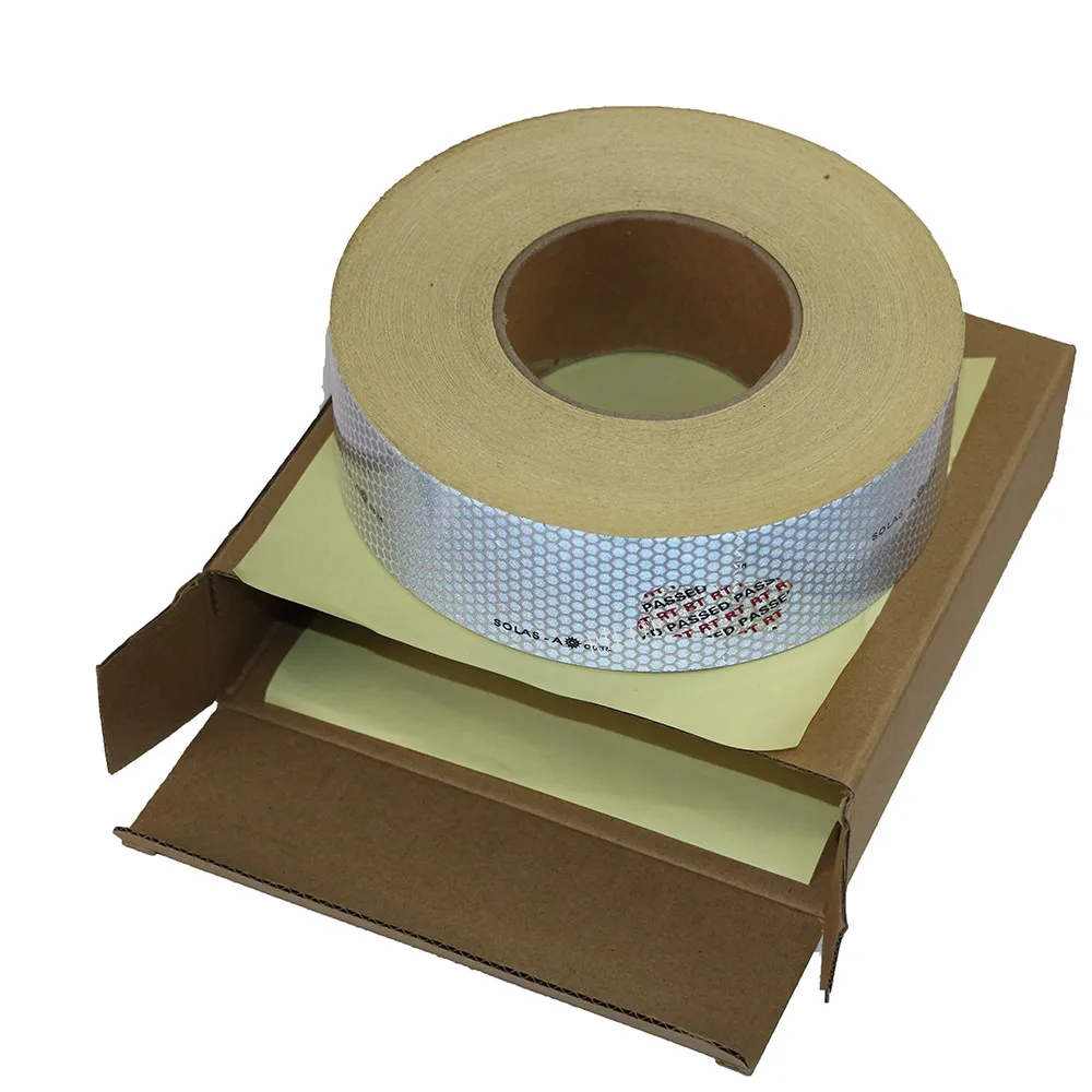 Glass Bead  Self Adhesive Marine SOLAS Approved Reflective Tape for Life Boat