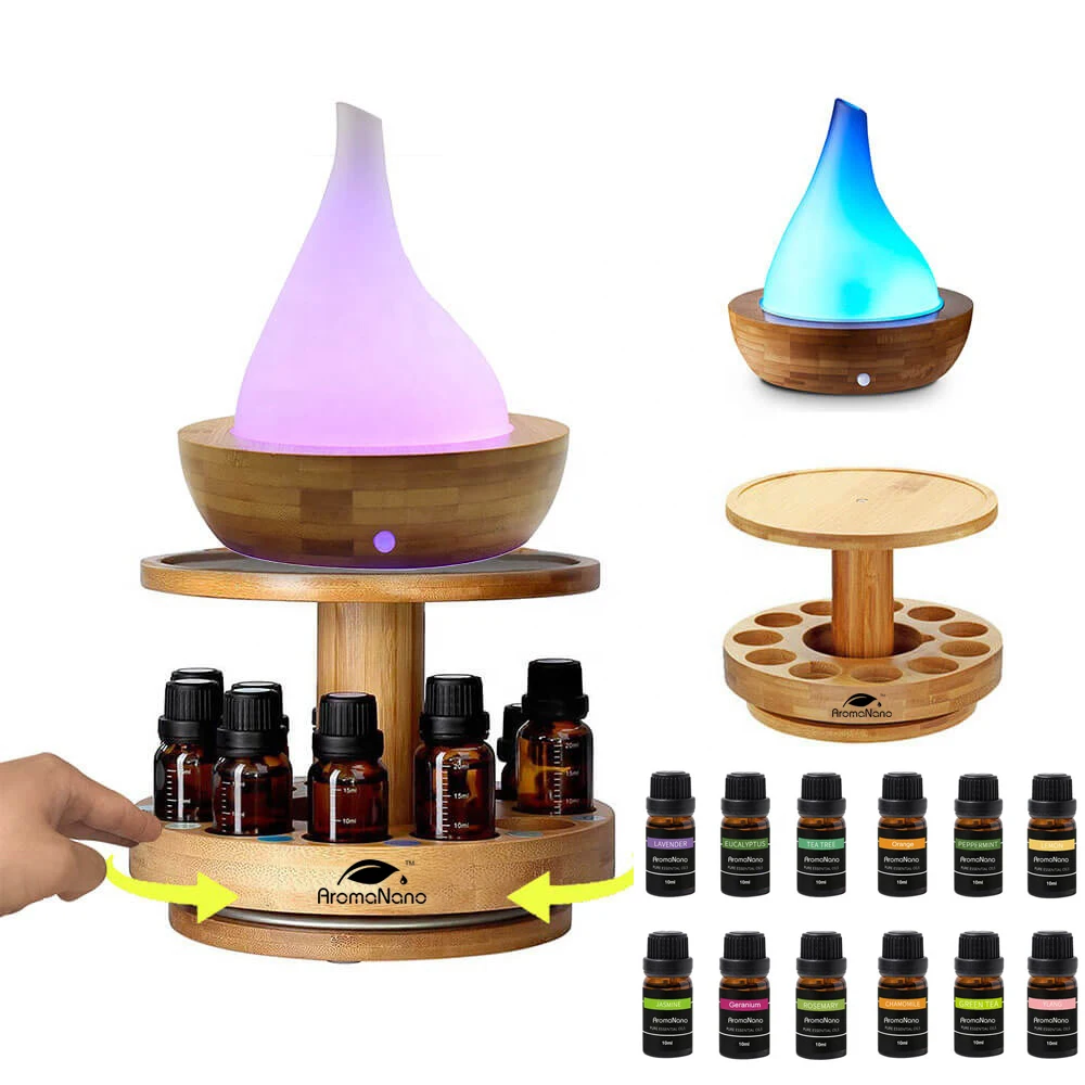 WIFI Ultrasonic Air Humidifier Essential Oil Diffuser With Remote Control