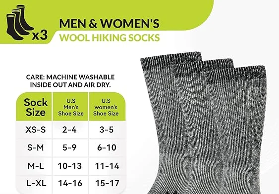 XIANGHUI Custom winter merino wool material sport cool athletic hiking and ski socks unisex size breathable cozy boot socks