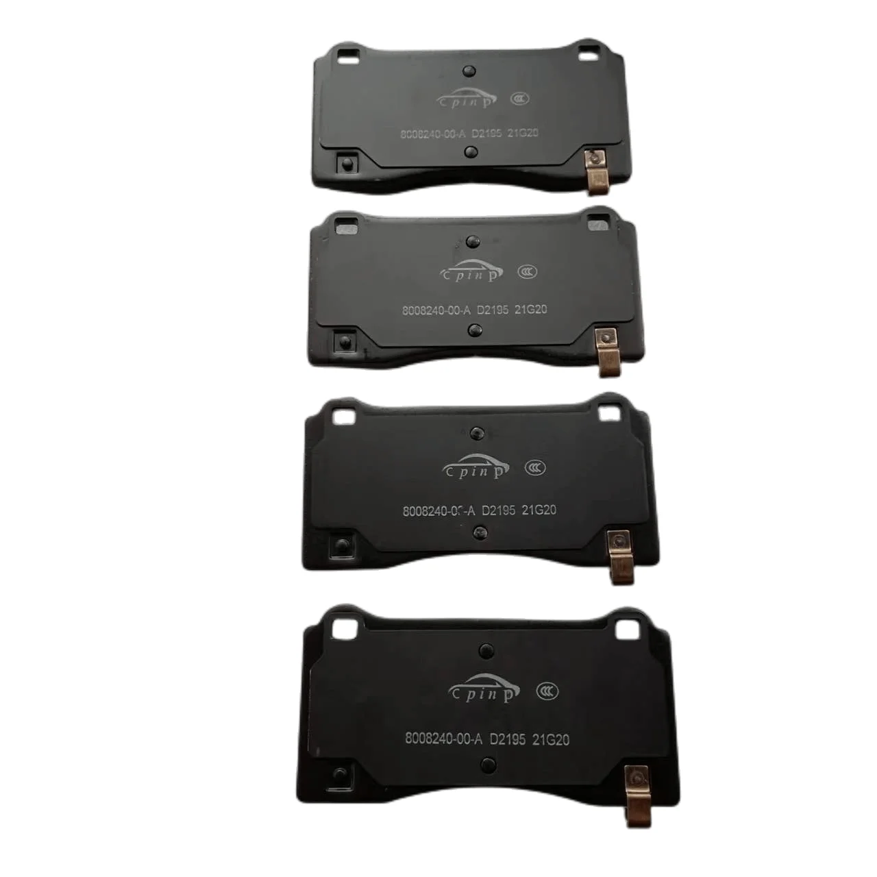 Передние тормозные колодки превосходного качества подходят для T E S L A Model 3 OEM 8008240-00-A