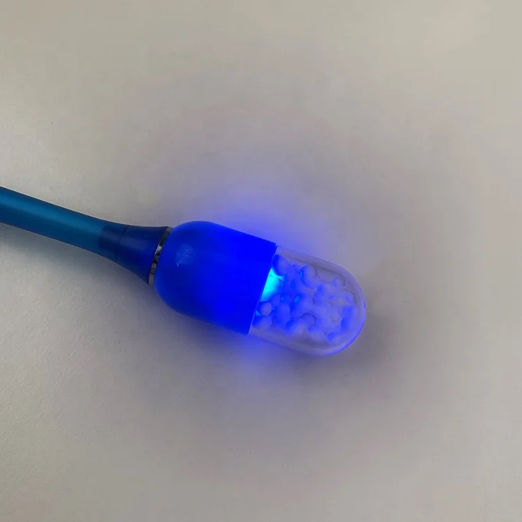 Multi Functional Led Light Up Pen with UV Light Bulb 2 In 1 Ballpoint Pen with Led Flashlight for Promo